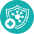 Immune support icon – enhanced immunity and protection for pets