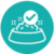 Enhanced taste and texture icon – palatable pet supplement for easy daily feeding